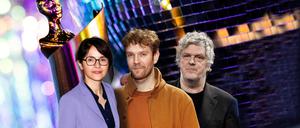 Die drei Lola-Nominierten in der Kategorie Regie: Ayşe Polat, Timm Kröger und Matthias Glasner (von links).