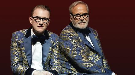 Können auch Party. Geschäftsführer Jan-Henrik Maria Scheper-Stuke (links) und Günther H. Stelly, Designer von Auerbach, Berlin