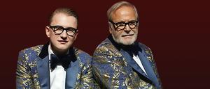 Können auch Party. Geschäftsführer Jan-Henrik Maria Scheper-Stuke (links) und Günther H. Stelly, Designer von Auerbach, Berlin