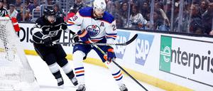 Vorlage zum 1:0. Leon Draisaitl im Einsatz.