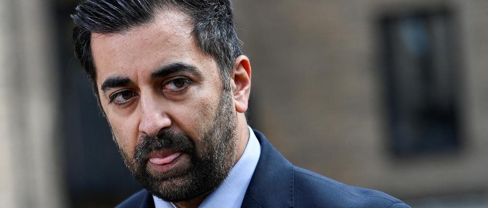 Der schottische Regierungschef Humza Yousaf.