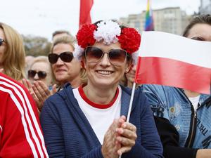 „Marsch der Millionen Herzen“ in Warschau. 