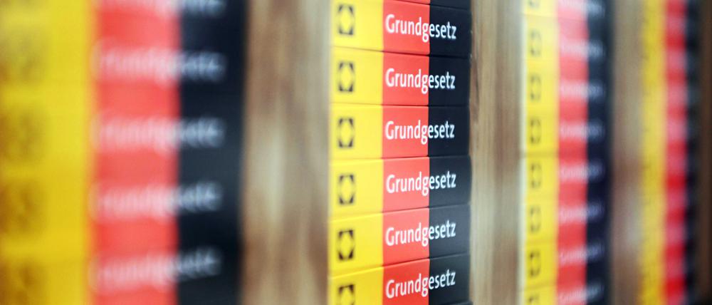 Unser Grundgesetz – da passt viel rein.
