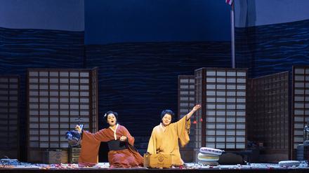 Szene aus Puccinis „Madama Butterfly“ an der Berliner Staatsoper.