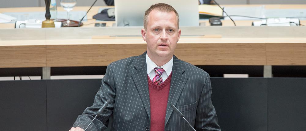 Steht im Zentrum der Kritik: Oliver Friederici (CDU), Staatssekretär für gesellschaftlichen Zusammenhalt. 