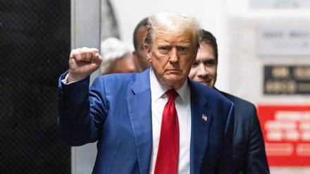 Der voraussichtliche republikanische Präsidentschaftskandidat in den USA: Donald Trump.