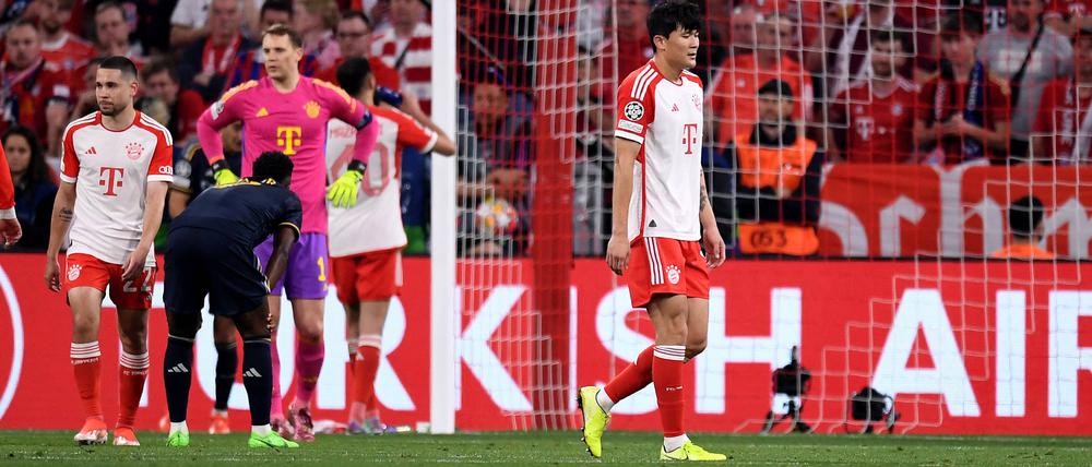 Min-jae Kim (re.) konnte einem leidtun.