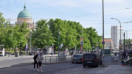 Platz der Einheit in Potsdam