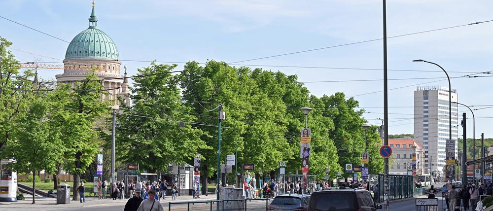 Platz der Einheit in Potsdam