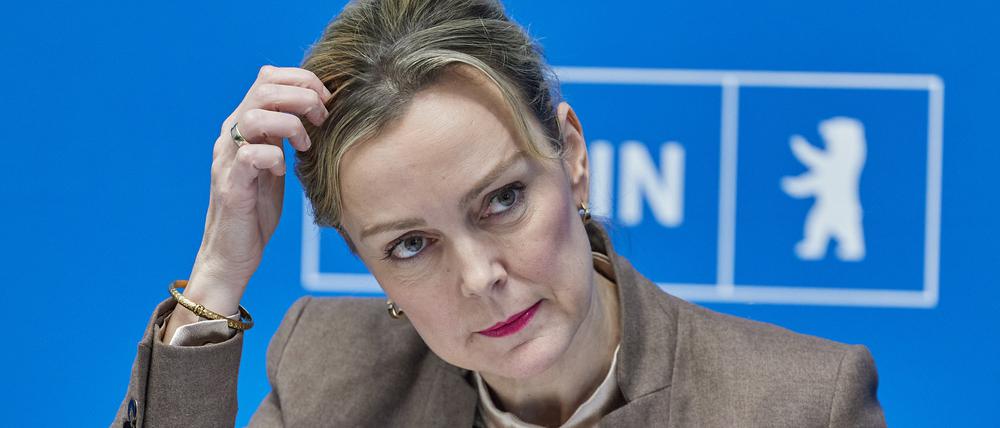 Manja Schreiner (CDU) ist nicht mehr Verkehrssenatorin von Berlin.