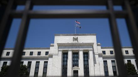 Das Gebäude der US-Notenbank in Washington.