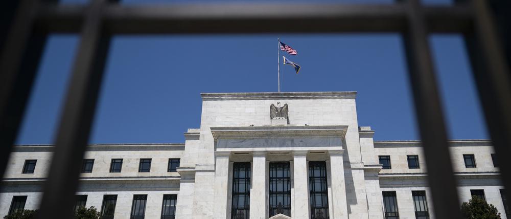 Das Gebäude der US-Notenbank in Washington.