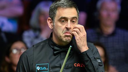 Ronnie O’Sullivan wirkte im Viertelfinale über weite Strecken teilnahmslos.