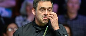 Ronnie O’Sullivan wirkte im Viertelfinale über weite Strecken teilnahmslos.