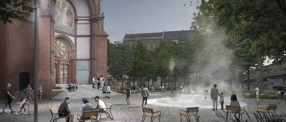 Lausitzer Platz Berlin-Kreuzberg WES LandschaftsArchitektur