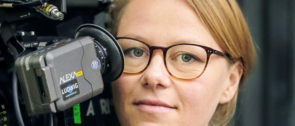 Kamerafrau Lotta Kilian, ist nominiert für den Deutschen Filmpreis 2024 für die Kameraarbeit bei „Luise“.