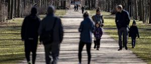 Bei einem Spaziergang im Tiergarten kann man sich kaum anstecken.