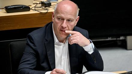 02.05.2024, Berlin: Kai Wegner (CDU), Regierender Bürgermeister von Berlin, bei der 47. Plenarsitzung des Berliner Abgeordnetenhauses. (Archivbild)
