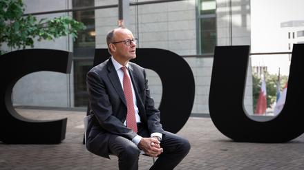 Friedrich Merz in der CDU-Zentrale.