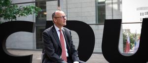 Friedrich Merz in der CDU-Zentrale.