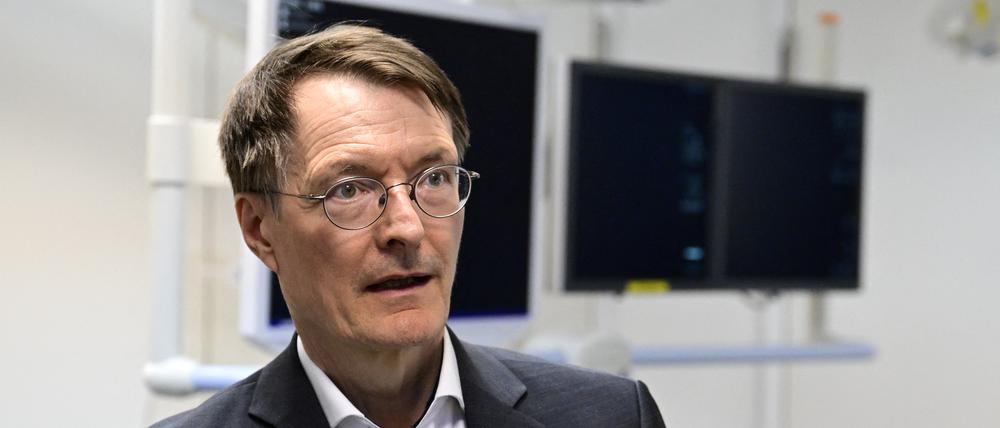 Bundesgesundheitsminister Karl Lauterbach.