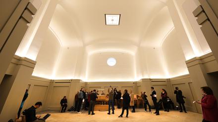 Die Nagelkreuzkapelle im Turm der Garnisonkirche wurde neu eröffnet.