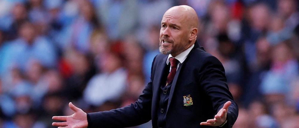 Erik ten Hag wirkte bei Manchester United zuletzt meist ratlos.