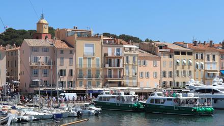 Angeblich soll es hier schön sein: Saint-Tropez.