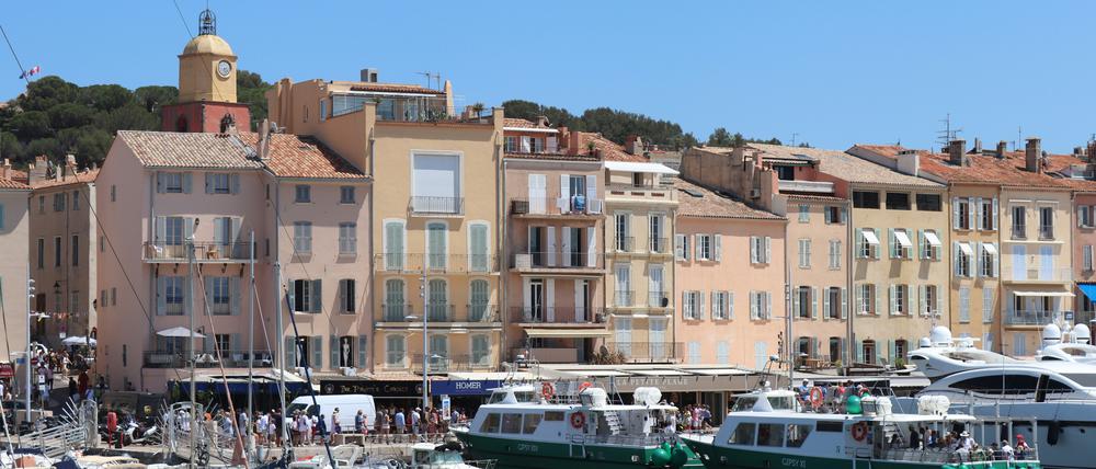 Angeblich soll es hier schön sein: Saint-Tropez.