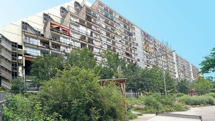 Das Pallasseum (früher auch Sozialpalast genannt) in Berlin Schöneberg.