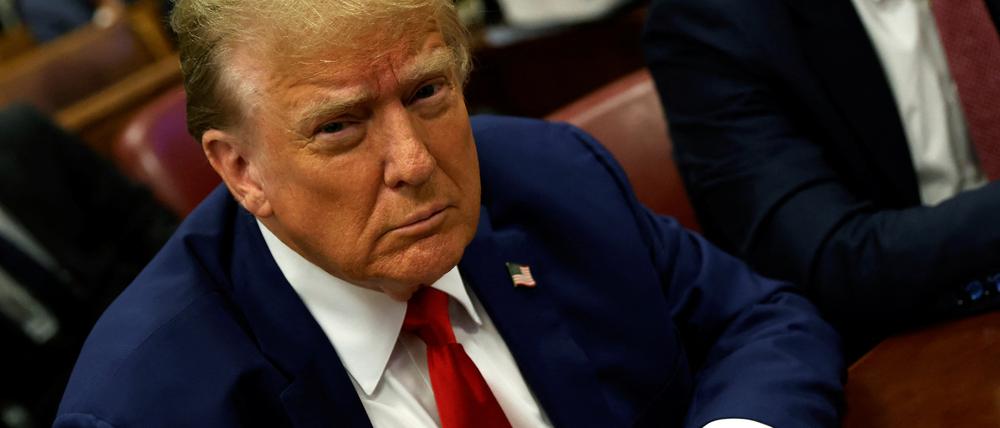 Ex-US-Präsident Donald Trump.