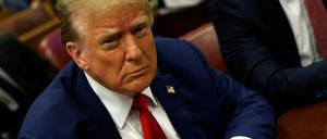 Ex-US-Präsident Donald Trump.