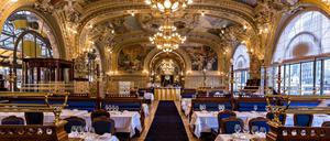 Ein Restaurant wie aus einer Theaterszene: das Train Bleu im Pariser Gare de Lyon.