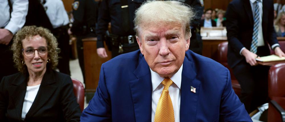 Ex-US-Präsident Donald Trump.