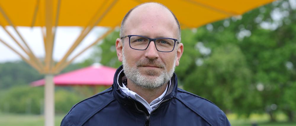Der Geschäftsführer der ProPotsdam Naturerlebnis GmbH, Sebastian Leifgen.