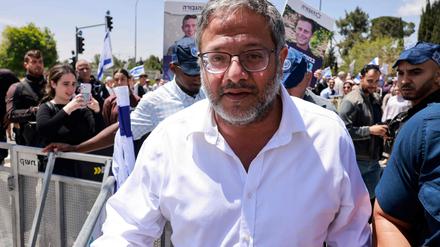 Der israelische Minister für nationale Sicherheit, Itamar Ben-Gvir.
