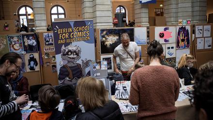 Ein BIld von der Comic Invasion 2023.