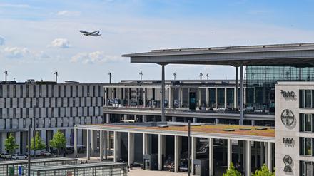 Der Willy-Brandt-Flughafen in Schönefeld 