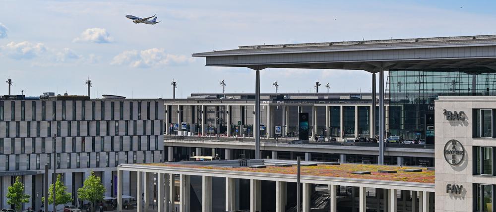 Der Willy-Brandt-Flughafen in Schönefeld