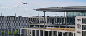 Der Willy-Brandt-Flughafen in Schönefeld 