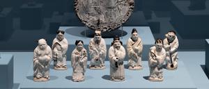 Kostbarkeiten aus chinesischem Steingut: Die acht Unsterblichen entstanden während der Jin-Dynastie (1115–1234).