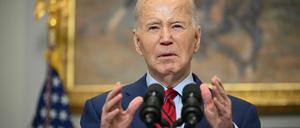 US-Präsident Joe Biden verkündete Ende Mai im Weißen Haus seinen Drei-Punkte-Plan für ein Ende des Gazakrieges.
