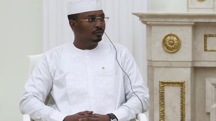 Mahamat Idriss Dby Itno, Übergangspräsident des Tschad.