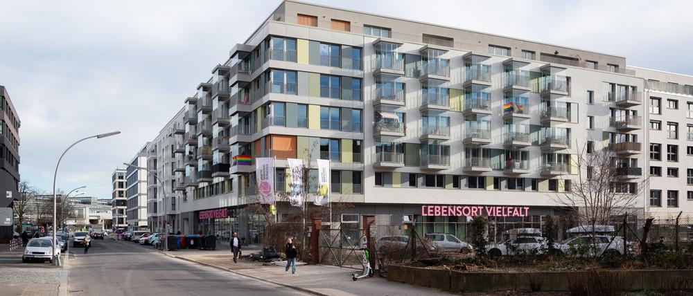 Der Lebensort Vielfalt ist ein Mehrgenerationenhaus, darunter auch Kitas.