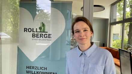 Leiterin des neuen Stadteilzentrums in den Rollbergen (Waidmannslust), Bettina Jungmann.