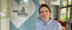Leiterin des neuen Stadteilzentrums in den Rollbergen (Waidmannslust), Bettina Jungmann.