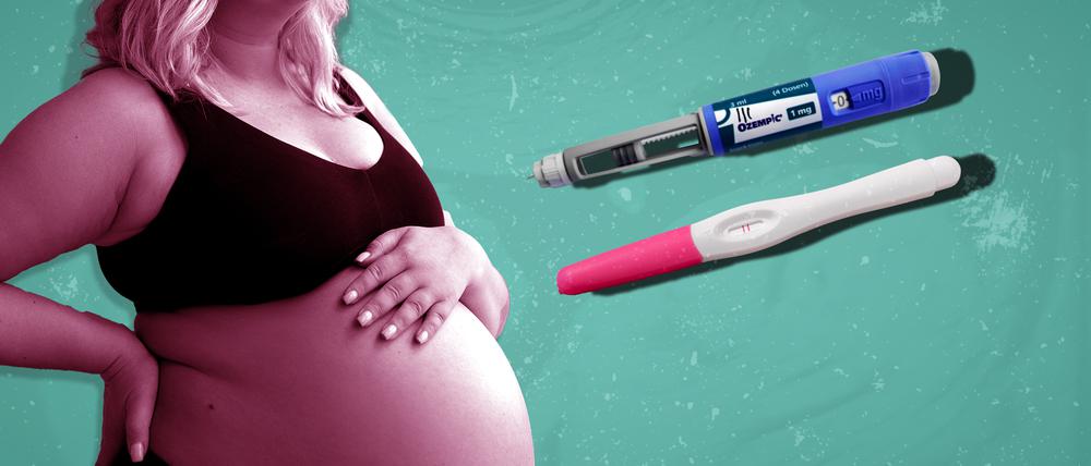 Durch Abnehmspritzen werden ausgerechnet die Frauen schwanger, die eigentlich nicht schwanger werden können. Wie kommt das?