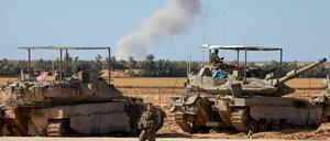Die israelische Armee im Gazastreifen