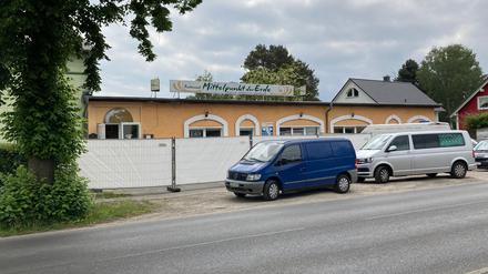 Das Lokal in der Mahlsdorfer Straße in Hoppegarten, nur wenige Meter von der Berliner Stadtgrenze entfernt, ist seit Langem ein Treffpunkt der AfD.