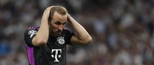 War das schon sein Saiosonende? Harry Kane nach dem Spiel in Madrid.